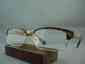 R660p Eyeglasses 2.50 Clubmaster Tortoise Style Glasses Mens Retro Reading Gold