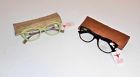 R67409 R67410 Steve Madden By Valiente Two Pair Reading Glasses Soft Cases