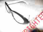 R678 Fushida Black White With Dots Reading Glasses Free Pouch 1.00 Strength