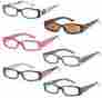 R6c-902-r150 Gamma Ray Optics Readers 6 Pairs Ladies Includes Sunglass Reader Quality For 849344031338