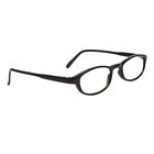 R9030 Glossy Shape Unisex Oval Black Readers 3.00 Lens