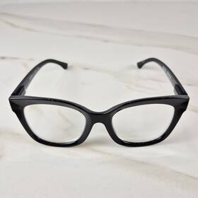 Rd79r-s1-51s25 Rae Dunn Premium Reading Glasses Eyeglasses Cat Eye Black Frames 2.50 Acetate