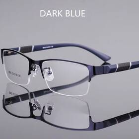 2020041102 Rapidroo-shop Men Reading Glasses Retro Business Hyperopia Anti Blue Light Gla