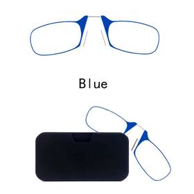 Lb001 Rapidroo-shop Legless Clamp Nose Reading Glasses For Both Men And Women Portable Sticky Phone