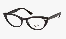 4314-v Ray-ban New Reading Glasses Rb Nina 2000 54-18 140 Black Frames Readers
