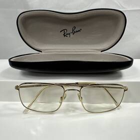 Rb6434 Ray-ban 2500 Aviator Frames Gold Reading Glasses Only