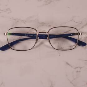 Rb6478 Ray-ban Liteforce 2502 Silver/blue Oval Full Rim Eyeglass Frames Only