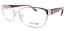 Rc5024 016 Roberto Cavalli To Reading Glasses Buti Silver Bordeaux