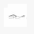 Rd0030-2e Cross Melville Collection Matte Silver Rimless Reading Glasses 2.00 073228096087