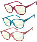 Re147 Unbranded Womens Cat Eye Pro Computer Anti Reflective Tinted Lens