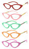 Re165.ml1151 Unbranded Retro Cat Eye Jelly Color Frame Full Lens Not