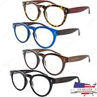 Re4037 Seven Capital Unisex Spring Hinge Round Clubmaster Power Clear Lens