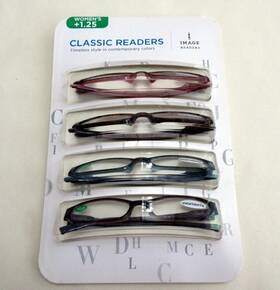 Readers 035256020434 New 4-pack Womens Image Classic 125 Contemporary Colors And Style Readers 035256020434 New 4-pack Womens Image Classic 125 Contemporary Colors And Style