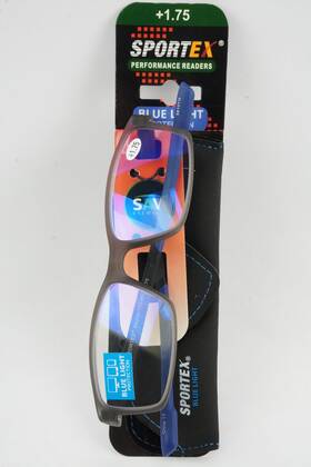Readers 842894173152 Sav Eyewear Sportex 1.75 Blue Light Protect Performance Reading Glasses