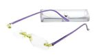 23679 Reading 1058rimlessovalgeltemplespurple Glasses