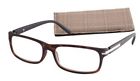 23840 Reading 7302modernmatterectangletortoise Glasses