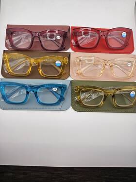 Reavee 445000446480 New 6 Oversized Reading Glasses Oprah Style Anti Blue Light Spring Hinge