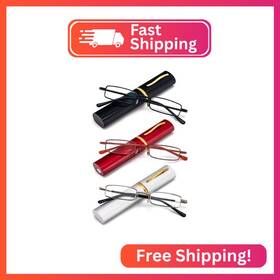 Rm11-3.0 Reavee 3 Pack Slim Pen Reading Glasses Small Tube Stylish Readers For Women Men