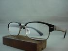 R660g Retro Black Reading Eyeglasses Gun 1.75 Glasses Mens Clubmaster Style