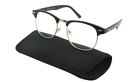 Retroclub-matteblack Able Vision Reading Glasses Retro Matte Black