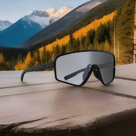 Reveal 810110252479 Glade Ramble Glasses Inch Matte Black/reveal Photochromic Grey
