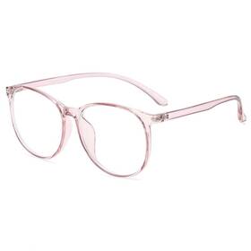 Rewhey 765819615905 Transparent Computer Glasses Frame Women Men Anti Blue 10cm 4.5 Pink