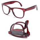 Rf9011-st Rf601-rd Br Newbee Foldable Reading Retro Frame Glasses Style Vintage Pocket