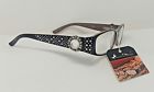Rg-012 Bk Montana West Reading Glasses With Conchos