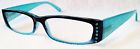 Rhinestone - " "rondo Reading Readers Designer Glasses Fashion 2.00
