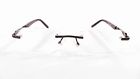 Lo0613 Rimless Frame Grant Chop 3.00 Foster Readers Colton Rectangle Brown