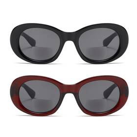 2025f Rlozrn Bifocal Sunglasses For Women 2 Pack Oversized Reading Fashion Ov