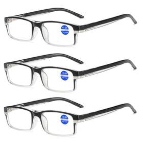 Rongchy 424523438874 3-pack Blue Light Blocking Glasses Computer Reading Spring Hi