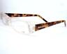 52-18-140 Rr-02 Michael Stars Readers Crystal Amber Women New Frame 747754012377