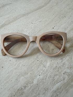 Zoebrnpnk100 Rs Eyeshop Eyeshot Pale Wood Grain Finish 1.25 Mag-readers