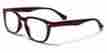 Rs1073e275 Unbranded Wayfarer Style Plastic Unisex Reading Glasses 2.75 Red Uv400