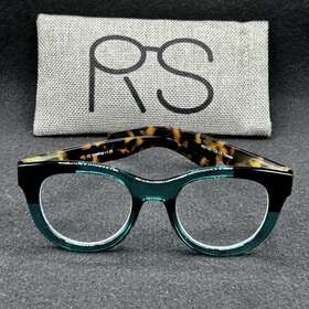 3833-110323-22 Ryan Simkhai Rs1133-c3 1.50 Readers Green Black With Tort Flex Used