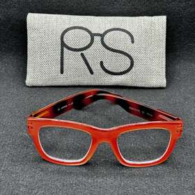 3836-110323-24 Ryan Simkhai Rs6010-c3 1.25 Readers Burnt Orange Tort Flex Used