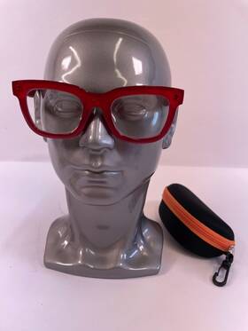 R-4011 Ryan Simkhai Stella Red Reading Glasses 2.50