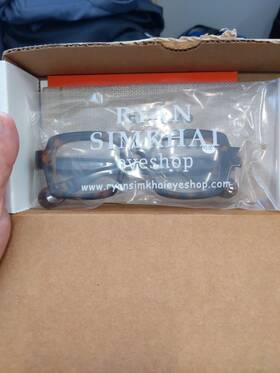 R-9024 Ryan Simkhai Thick Frame Sydney Reading Glasses Tortoise New 3.0