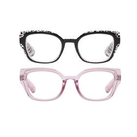 Rz By Rachel Zoe 803926595175 Womens Cateye Reading Glasses Lavender Crystal And Black