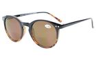 S005-black-demi-150 Eyekepper Key Hole Style Round Bifocal Sunglasses Sun Readers