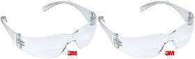 11514-00000-02 Safety Glasses From 3m Virtua 2.0 Bifocal Clear Reader Scratch Resistant 2 Pair