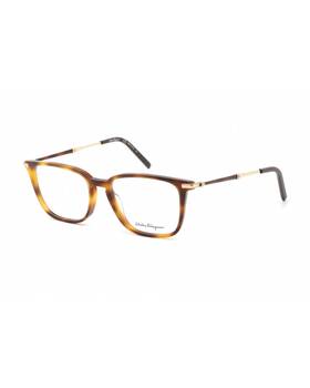 Sf2838 Salvatore Ferragamo 886895435925 Square Eyeglasses Havana - Tortoise -size One Size