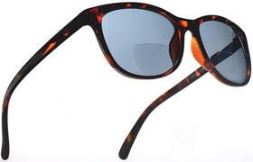 Sbr7064n-c2-1.00 Samba Shades Bifocal Sun Readers Fashion Reading Sunglasses With Demi Brown T