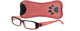 Sav 842894106082 Select-a-vision Dog Bone Rectangular Reading Glasses With Paw And Design Red