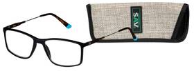 Sav 842894139165 Blue Light Readers Black