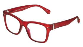 E2313-125-601 Sav Eyewear Tri Focus Blue Light Readers Barcelona 1.25 Red