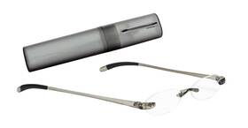 E5000-150-020 Sav Stylish Rimless Gray Reading Glasses 1.50 Power Lightweight And Flexible