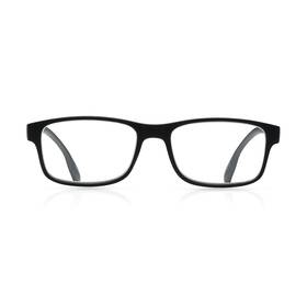 5029 Sav Eyewear 842894102190 Mens Flex 2 Black Reading Glasses 2.75