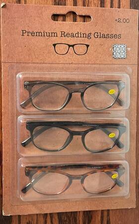 Se Brands 843653191240 Women S Premium Reading Glasses Strength 2.00 Pack Of 3 By New